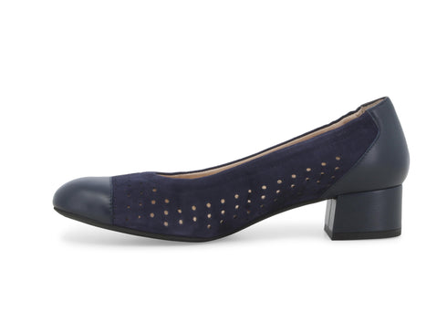 Melluso Donna Décolleté Pelle N411-244811 Blu